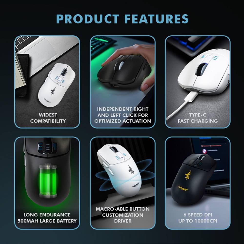 MOUSE ARMAGGEDDON MIRAGE V BLACK - Image 2