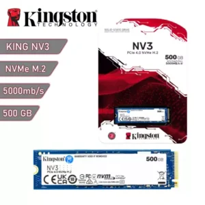 SSD KINGSTON 500GB M.2 2280 SNV3S-500G PCIe 4.0 x 4 NVMe 5000-3000MB-s NAND 3D