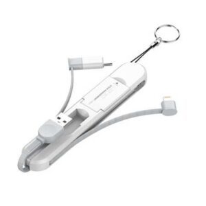 CABLE LDNIO LC130 3 EN 1 TIPO A- MICRO USB LIHGNING + ADAPTADOR TIPO C