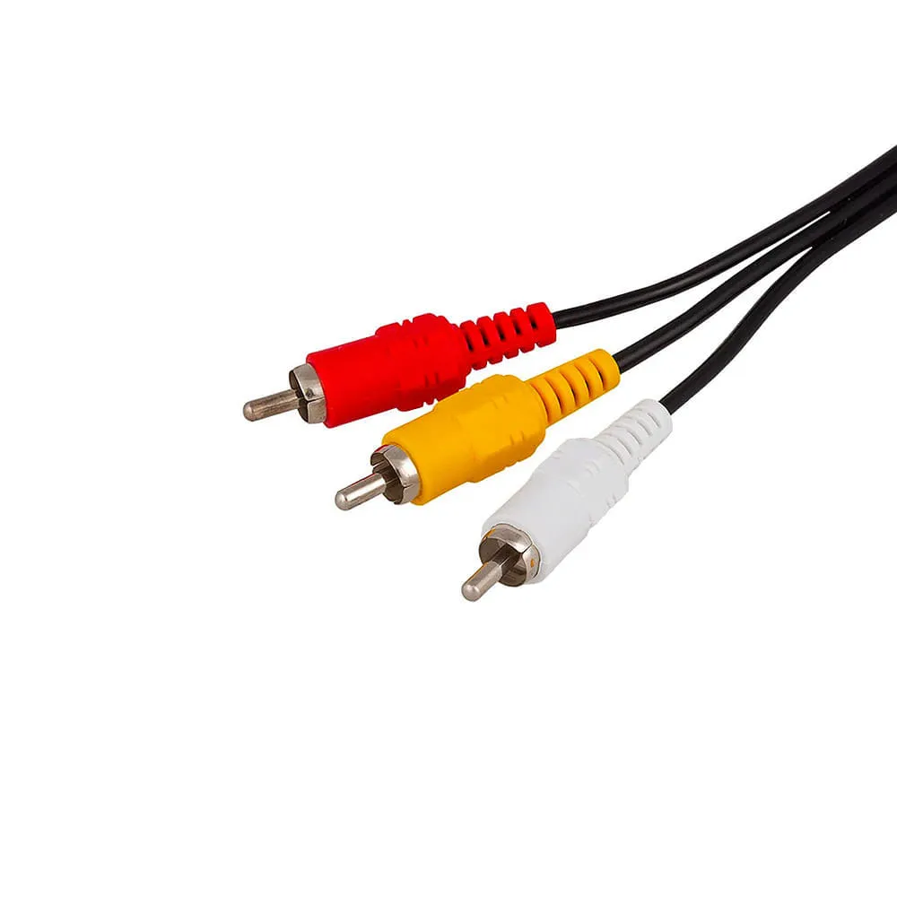 CABLE DE AUDIO Y VIDEO 3X3 RCA L=1,5M - Image 2