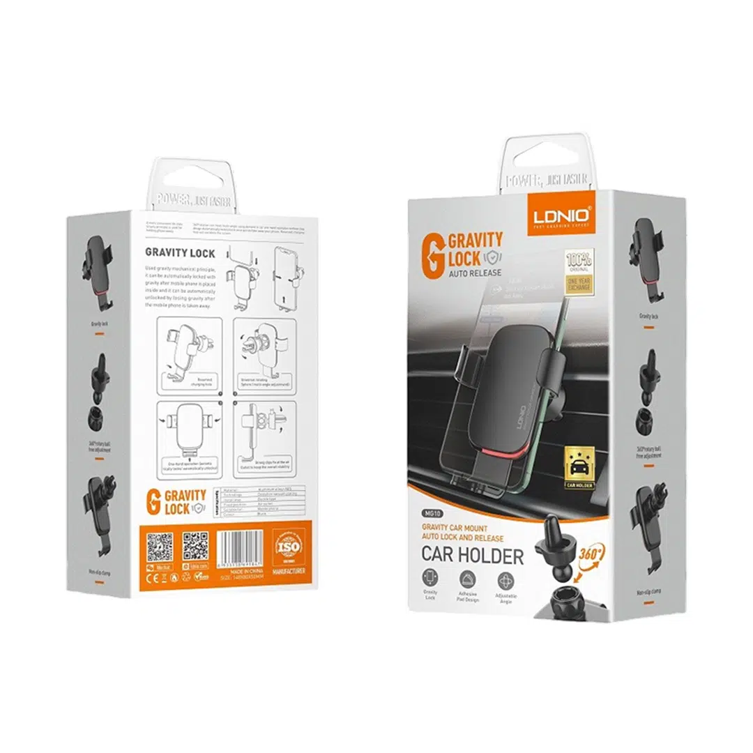 SOPORTE PARA CELULAR DE AUTO MG10 METALICO LDNIO