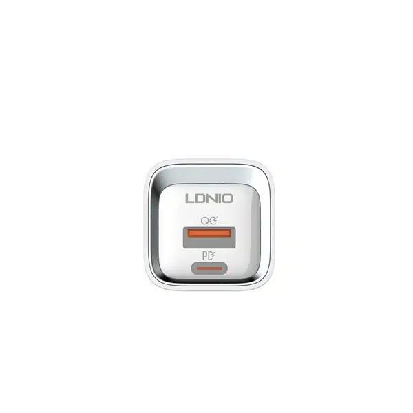 CARGADOR DE PARED A2318C LDNIO TIPO A TIPO C 20W + CABLE TIPO C A TIPO C 1M - Image 2