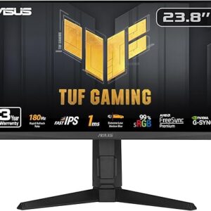 MONITOR ASUS 24″ FHD IPS NVIDIA G-SYNC 180HZ 1MS – ASUS TUF VG249Q3A