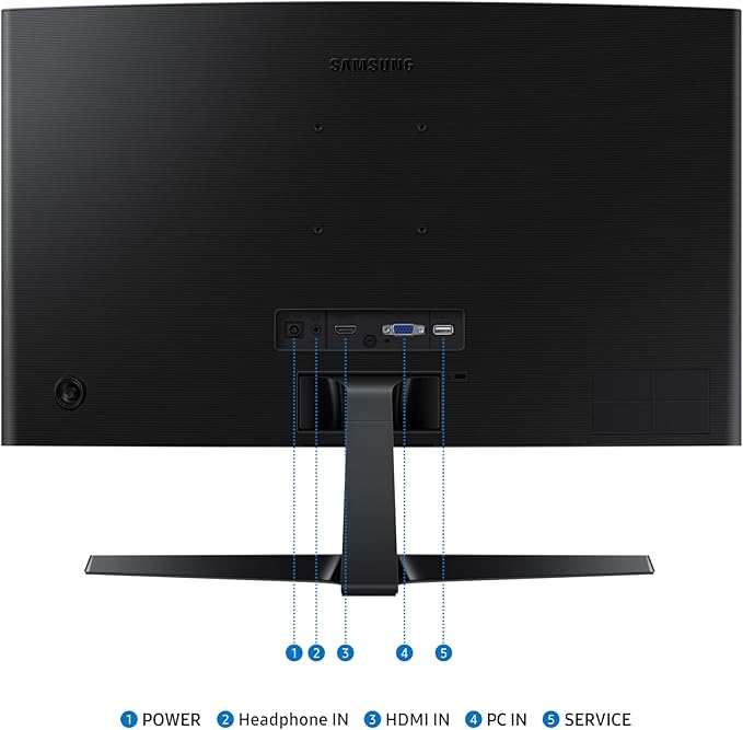 MONITOR SAMSUNG GAMIN 24" CURVO S36GD FULL HD 100HZ NEGRO - Image 2