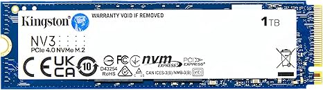 SSD KINGSTON 1TB M.2 2280 SNV3S-1000G PCIe 4.0 x 4 NVMe 6000-4000MB-s NAND - Image 2