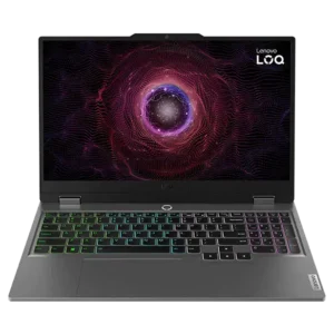 LAPTOP LENOVO LOQ 15ARP9 RYZEN 5 7235HS RAM 12GB DDR5 SSD 512GB M,2 PANTALLA 15,6FHD 144HZ RTX 4060 6GB