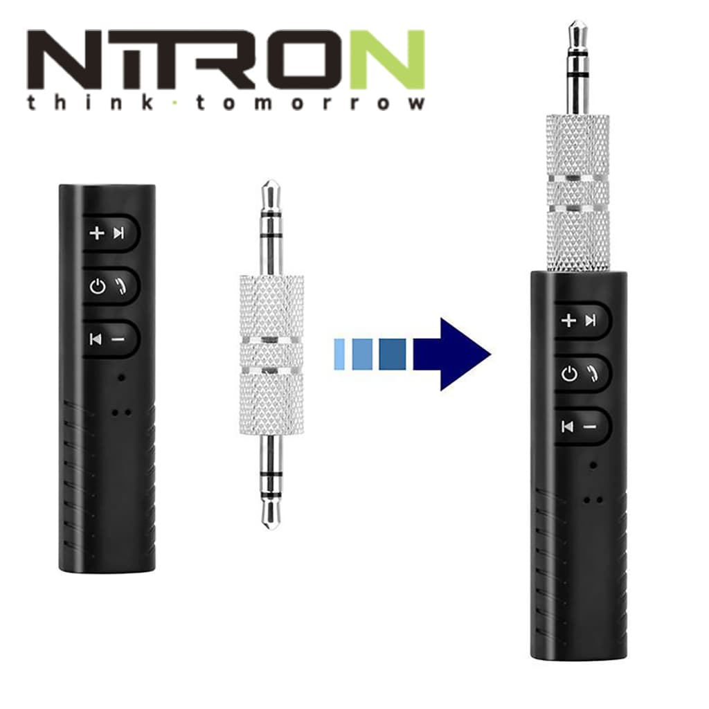 ADAPTADOR AUDIO Y BLUETOOTH PARA AUTO NITRON