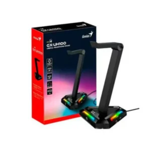 STAND GENIUS GX UH100 PARA AUDIFONOS GAMER NEGRO