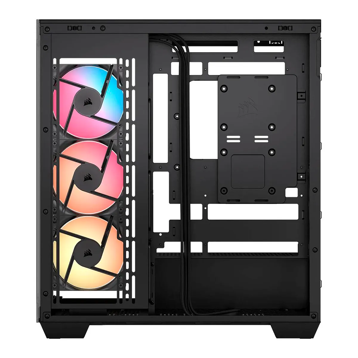 CASE CORSAIR ATX 3500X RS-R ARGB PANIRAMIC GLASS 2USBC 2USB3,2 HD-AUDIO - Image 2