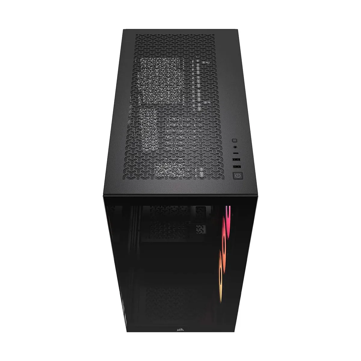 CASE CORSAIR ATX 3500X RS-R ARGB PANIRAMIC GLASS 2USBC 2USB3,2 HD-AUDIO - Image 3