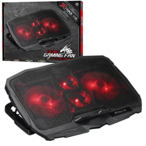 BASE DE ENFRIAMIENTO XTRIKE-ME HASTA 17 PULGADAS USB 4 VENTILADORES