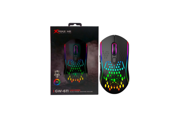 MOUSE XTRIKE-ME GW 611 WIRELLES 8000 DPI RGB