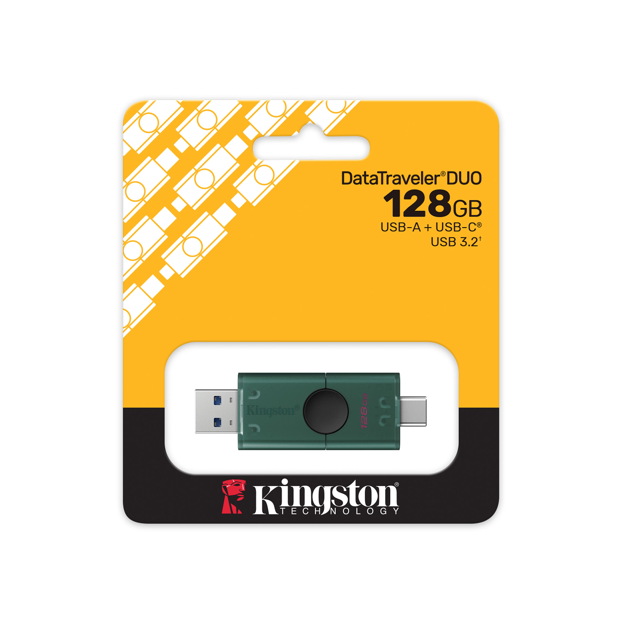 FLASH MEMORY KINGSTON DUO Elite G2 Metal DTEG2 256GB USB 3.0-3.1 Black