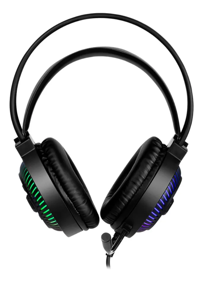 AUDIFONO XTRIKE-ME TIPO DIADEMA GH 510 NEGRO RGB USB - Image 3