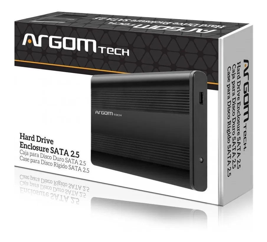 ENCLOSURE ARGON AC-1033 2,5INC SATA USB 3,0 NEGRO