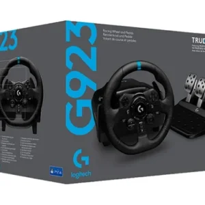 VOLANTE DRIVING LOGITECH G923 NEGRO PS4-PC SIMIL.INMERSIVA-PED AJUST. NEGRO