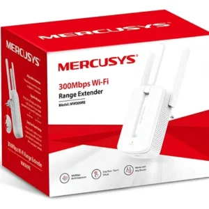 EXPANSOR DE SEÑAL WIFI MERCUCYS W300RE 300MBPS 2,4GHZ