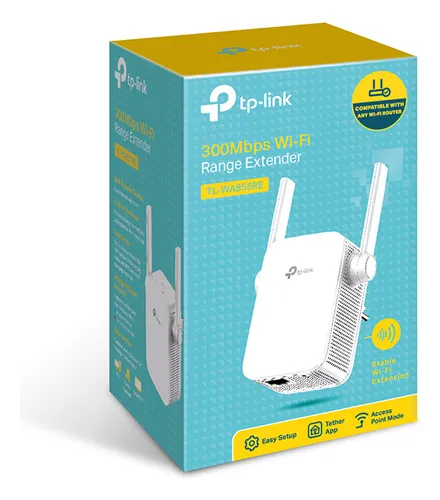 EXPANSOR DE SEÑAL WIFI TP-LINK WA855RE N300 300MBPS 2,4GHZ