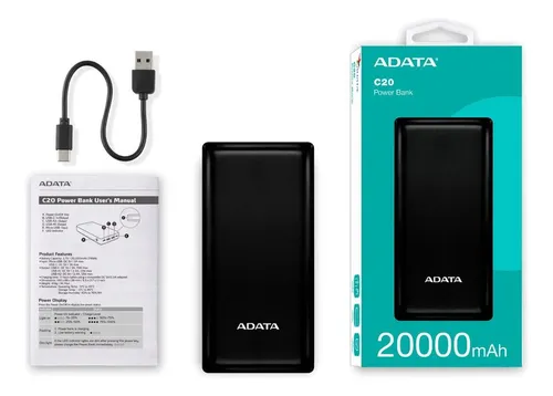 POWER BANK PBC20 BK ADATA - Image 3