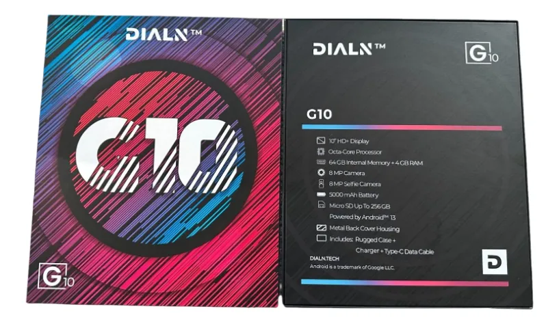 TABLET DIALN G10 OCTA-CORE 4GB 64GB 10INCH WIFI LTE VUSS-C - Image 3