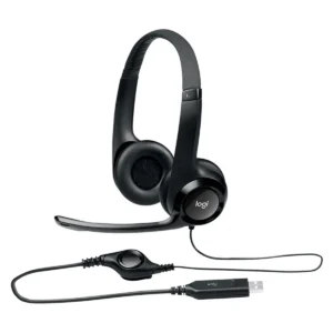 AUDIFONO LOGITECH H390 NEGRO USB PLUG AND PLAY SUPRESION RUIDO