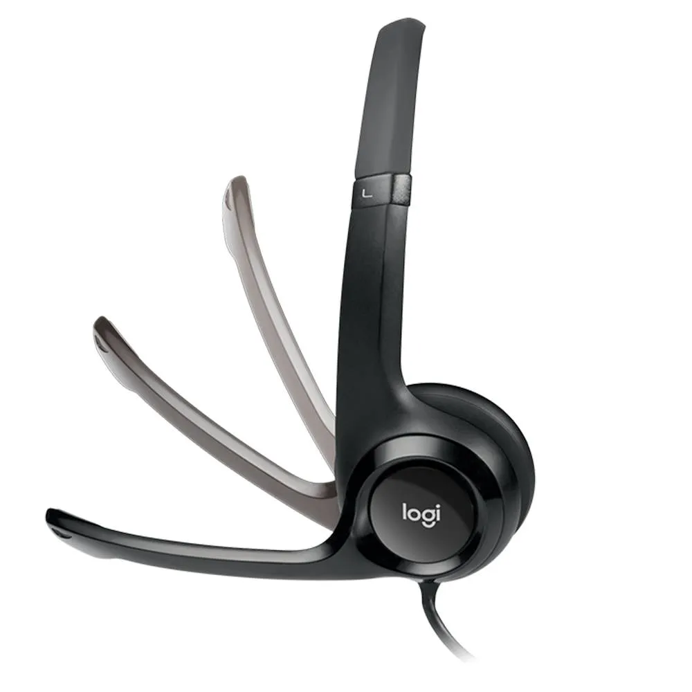 AUDIFONO LOGITECH H390 NEGRO USB PLUG AND PLAY SUPRESION RUIDO - Image 3