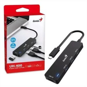 HUB GENIUS UH 400 TIPO C - 4 USB 3.0