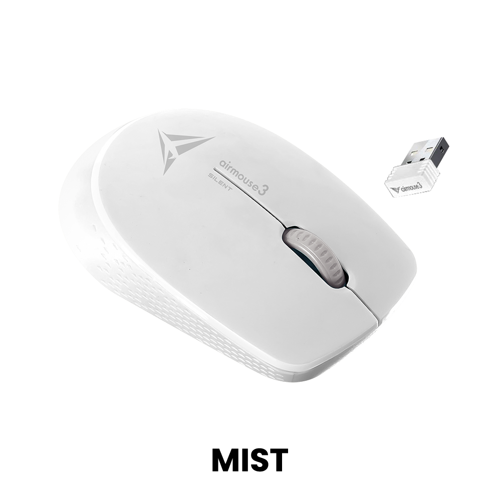 MOUSE INALAMBRICO ALCATROZ AIRMOUSE 3 1200 CPI ERGONOMICO WIRELESS CONECCION HASTA 10 MTS AA BATERIA COLOR BLUE - Image 2