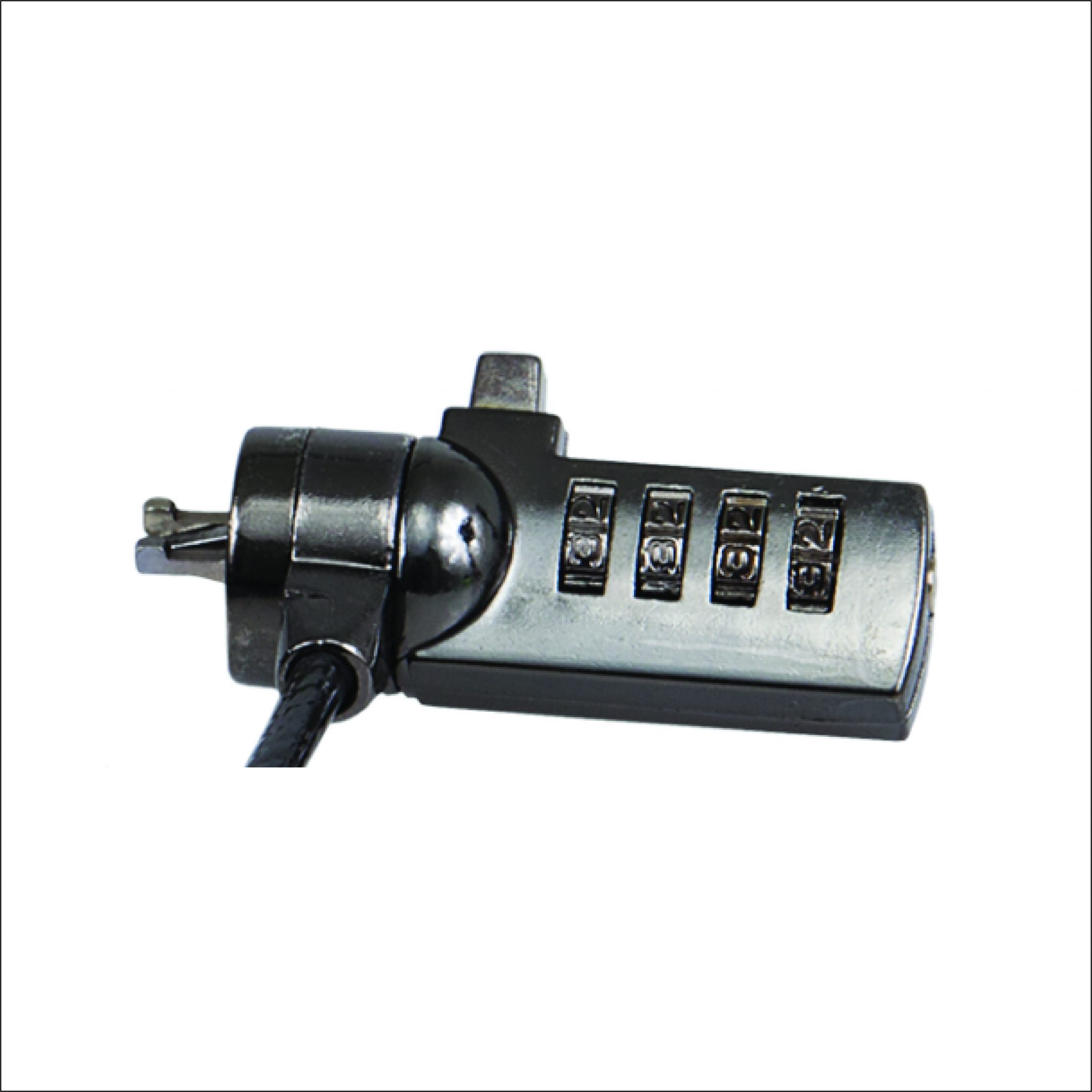 CANDADO PARA LAPTOP UNNO TEKNO KL6005BK CON COMBINACION - Image 3