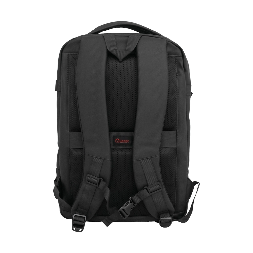 MOCHILA NOTEBOOK QUASAD QXB-777 NYLON 15.6INC NEGRO - Image 2