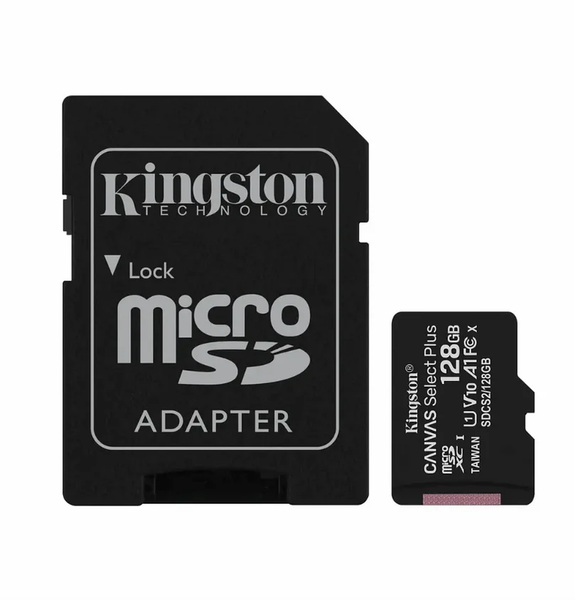 MICRO-SD WITH ADAPTER KINGSTON SDCS2 128GB CANVAS SELECT PLUS - Image 2