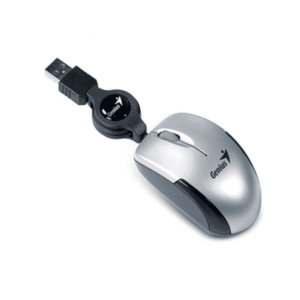 MOUSE MINI GENIUS MICRO TRAVELLER USB PLATEADO