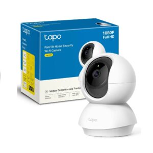 CAMARA TP-LINK WIFI C202Vigilancia 360 grados HD Vision Ai Deteccion Alarma Luz Sonido Voice Control