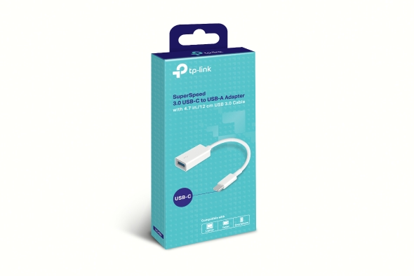 ADAPTADOR USB C TO RJ45 GIGABIT RED ETHERNET UE300C BLANCO TP-LINK