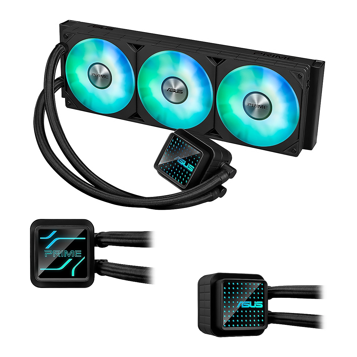 COOLER ASUS PRIME LC 360 ARG AIO AMD FOR AM5-AM4 LGA 1851 1700 1200 115X - Image 2