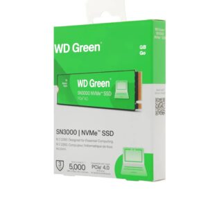 SSD WESTER DIGITAL 1 TB M.2 SN3000 NVMe 5000MB-s Pcle Gen 4,0 Grenn 3y
