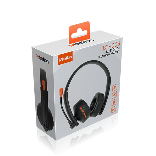 AUDIFONO MEETION BLUETOOTH BTH003 NEGRO