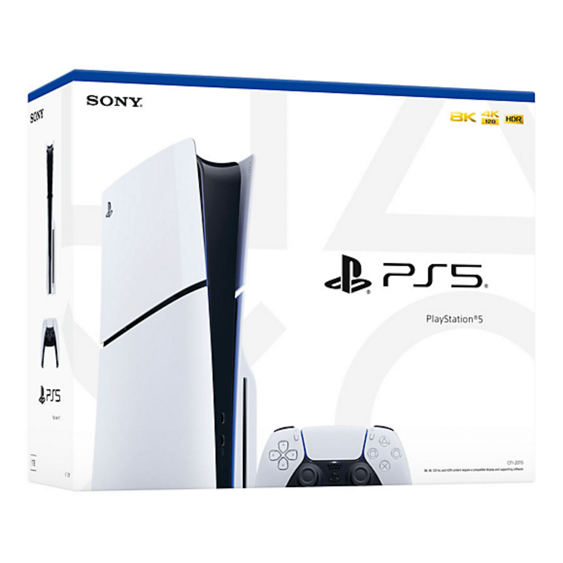 CONSOLA DE JUEGO SONY/PS5 HW 21 15 825GB/GO SLIM DIGITAL CORE BLANCO