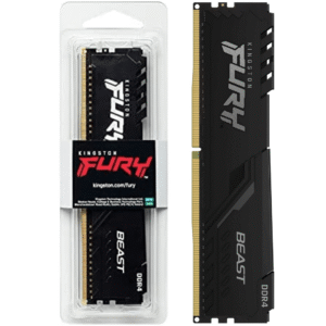 DIMM KINGSTON FURY 8GB 3200HMHZ DDR4 CL16 NON ECC BLACK