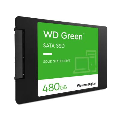 SSD WESTERN DIGITAL 480GB L3.96-W2.75-H0.28 SATA3 545MB-S GREEN - Image 2