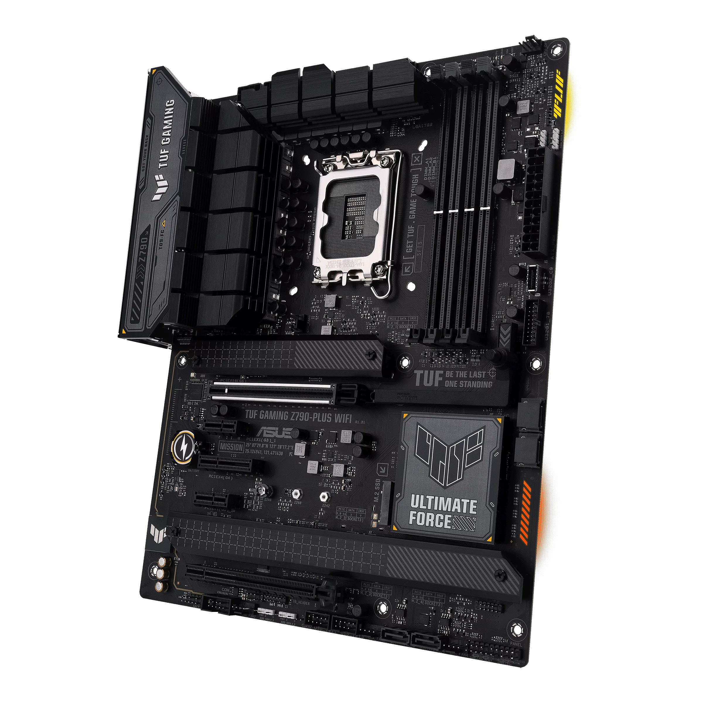PLACA MADRE ASUS TUF Z790 PLUS WIFI LGA 1700 PCIe 5.0, DDR5, 4xM.2 ranuras, 16+1 DrMOS, WiFi 6, LAN de 2.5 Gb, USB frontal 3.2 Gen 2 tipo C, - Image 4