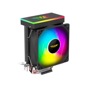 COOLER ARMAGGEDDON BLIZZARD 1 BLACK - VELOCIDAD DEL VENTILADOR 2000RPM, CONECTOR 4 PINES, 7 ASPAS