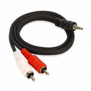 CABLE DE DISKMAN 3,5 A 2RCA 1,5M DELTA
