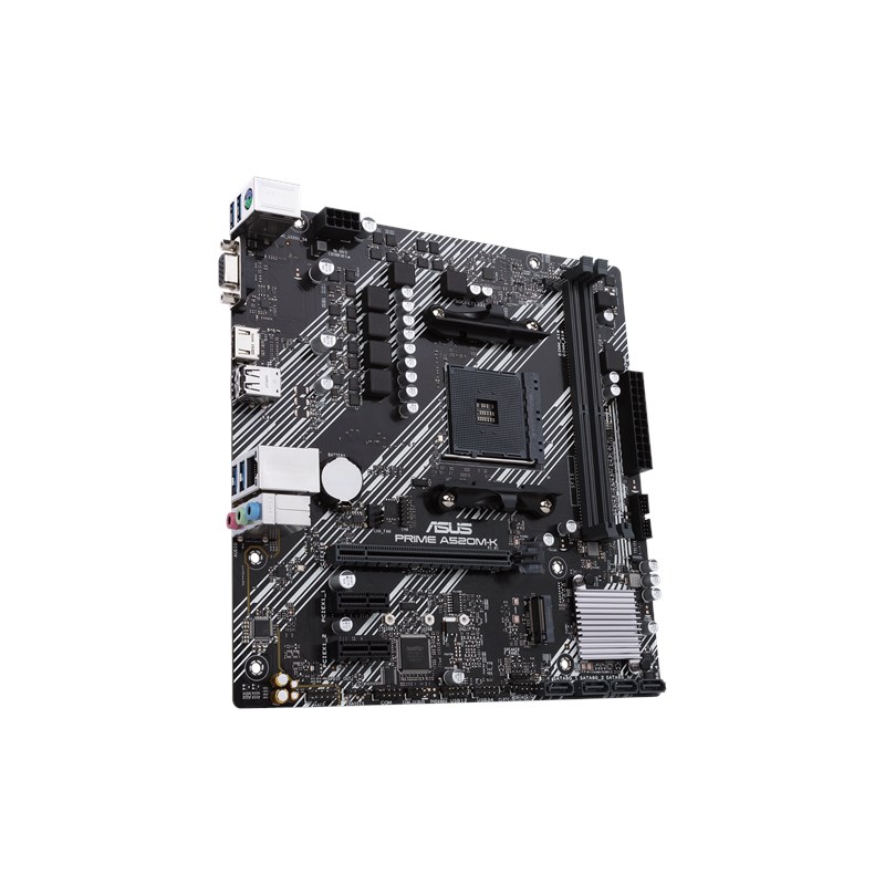 PLACA MADRE ASUS PRIME A520M-K AM4 RYZEN 2DA, 2XDDR4 HDMI DP 12USB - Image 3