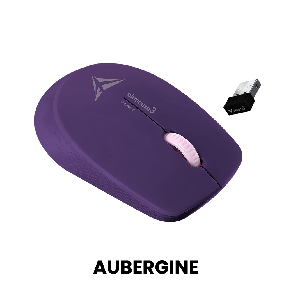 MOUSE INALAMBRICO ALCATROZ AIRMOUSE 3 1200 CPI ERGONOMICO WIRELESS CONECCION HASTA 10 MTS AA BATERIA COLOR BLUE